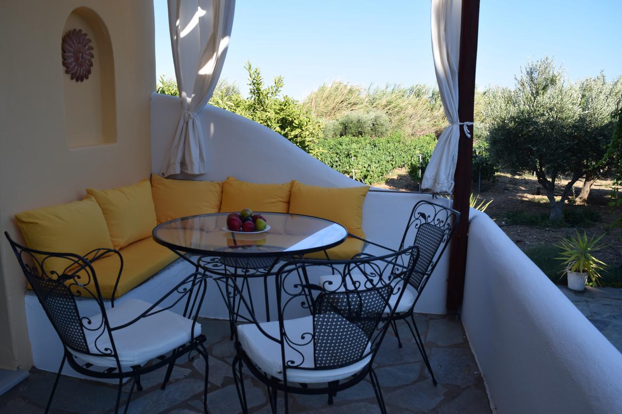 Tzane Studios & Apartments - Steps Away From Golden Beach Chrisi Akti  Bagian luar foto